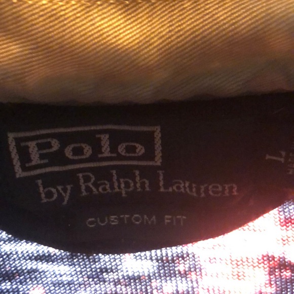 Bleached Vintage Ralph Lauren Rafting Polo - Picture 2 of 4